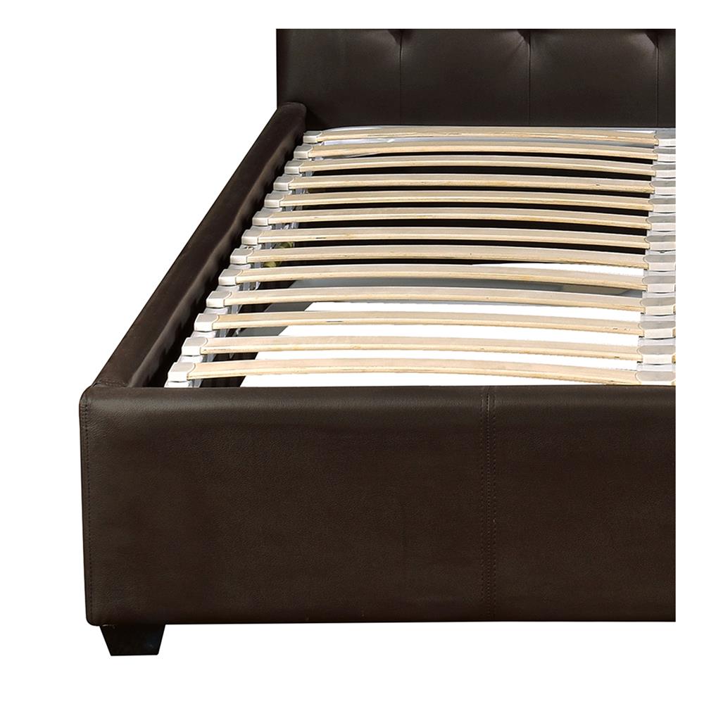 ฐานรองหัวเตียง 6 ฟุต LADY AMERICANA LE ZENITH สีน้ำตาลเข้ม