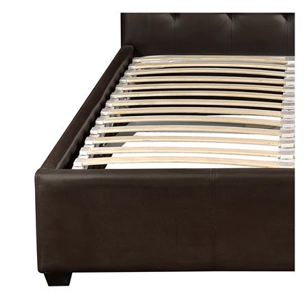 ฐานรองหัวเตียง 6 ฟุต LADY AMERICANA LE ZENITH สีน้ำตาลเข้ม_2