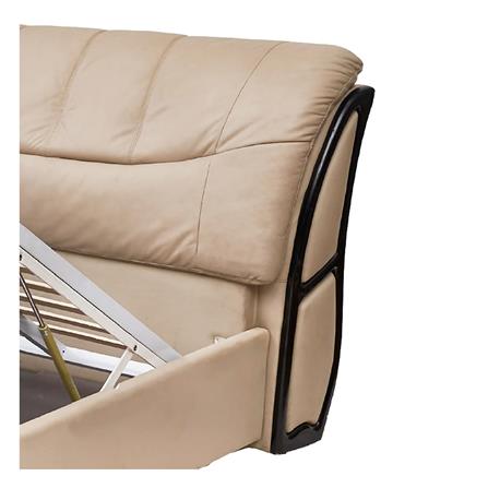 ฐานรองหัวเตียง 5 ฟุต LADY AMERICANA LE SANTE สีครีม_3