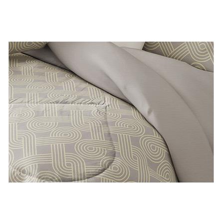 ชุดผ้าปูที่นอน 6 ฟุต 6 ชิ้น FROLINA MICROTEX DF039_1