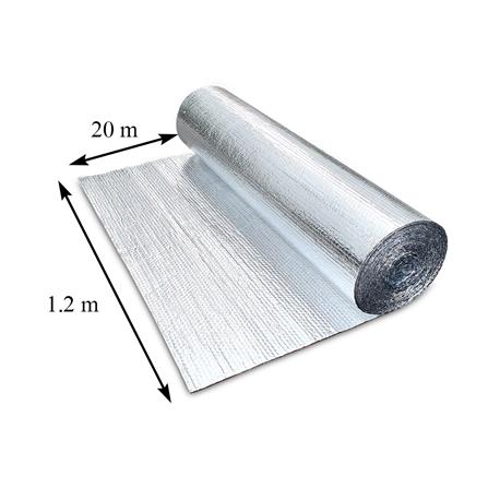 ฉนวนกันความร้อน แอร์บับเบิล SUNSHIELD AIRFLECT หนา 4 มม. 1.20X20 ม._4
