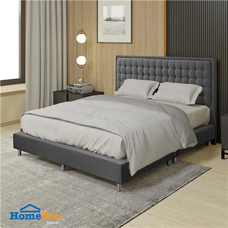 ฐานรองหัวเตียง 5 ฟุต HOME LIVING STYLE TOAST สีเทา_4