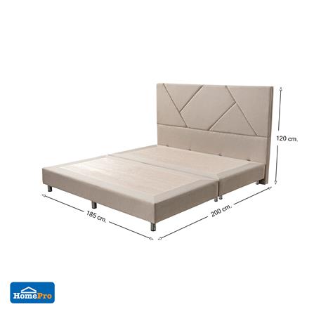 ฐานรองหัวเตียง 6 ฟุต HOME LIVING STYLE SCARLETT สีครีม_6
