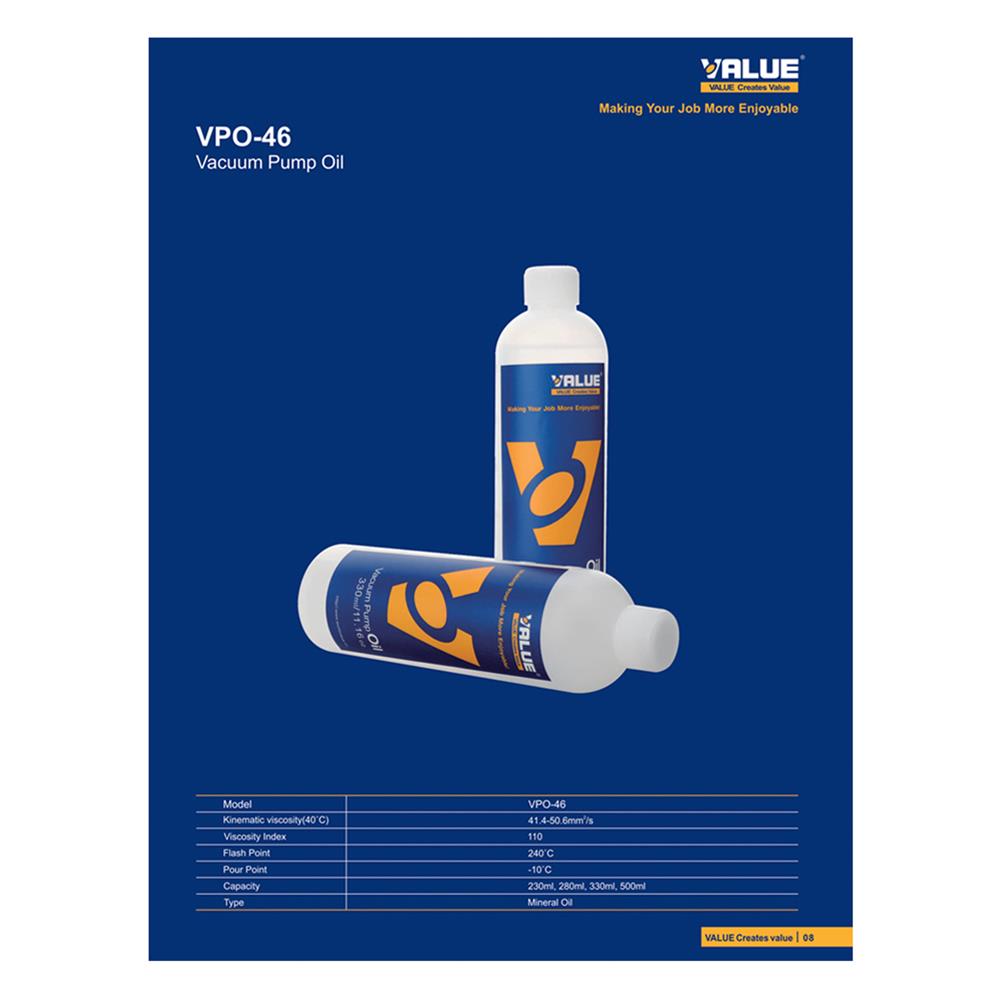 น้ำมันแวคคั่ม VALUE VPO-46 330 มล.