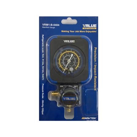 เกจ์วัดน้ำยาเดี่ยวด้านโลว์ VALUE NAVTEK VRM1-B-0404_2