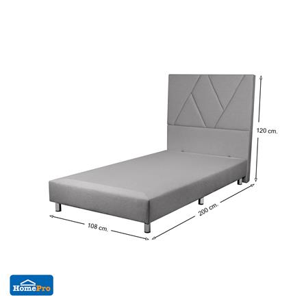 ฐานรองหัวเตียง 3.5 ฟุต HOME LIVING STYLE SCARLETT สีเทา_6