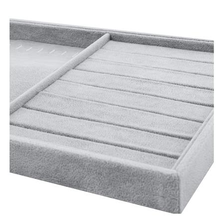 ถาดใส่สร้อยและแหวน STACKO 35x24x3 ซม. สีเทา_5