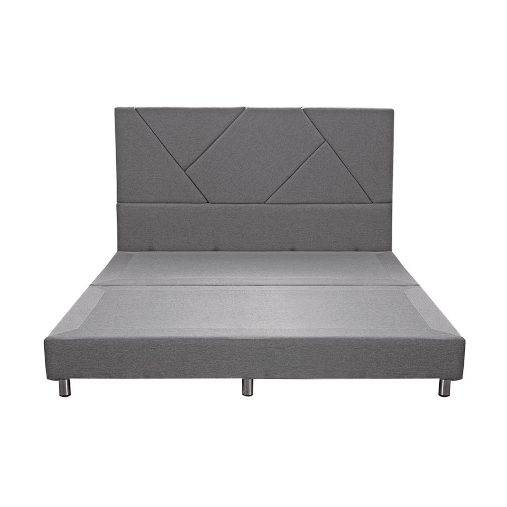 ฐานรองหัวเตียง 5 ฟุต HOME LIVING STYLE SCARLETT สีเทา