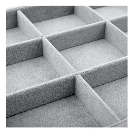 ถาดใส่กำไล 12 ช่อง STACKO 35x24x3 ซม. สีเทา_4