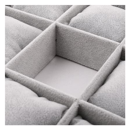 ถาดใส่นาฬิกาข้อมือ 12 ช่อง STACKO 35x24x5 ซม. สีเทา_3