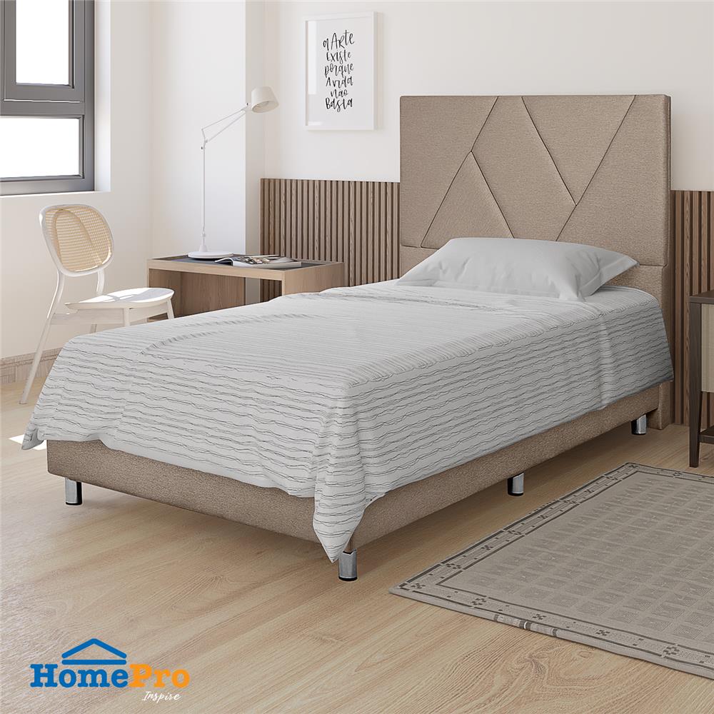 ฐานรองหัวเตียง 3.5 ฟุต HOME LIVING STYLE SCARLETT สีครีม