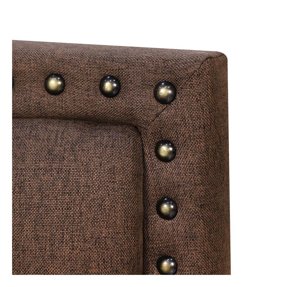 ฐานรองหัวเตียง 3.5 ฟุต HOME LIVING STYLE NATHAN สีน้ำตาล