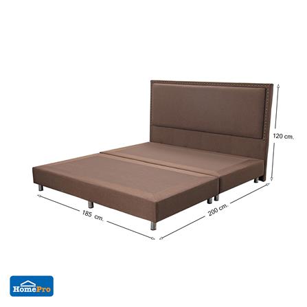 ฐานรองหัวเตียง 6 ฟุต HOME LIVING STYLE NATHAN สีน้ำตาล_6