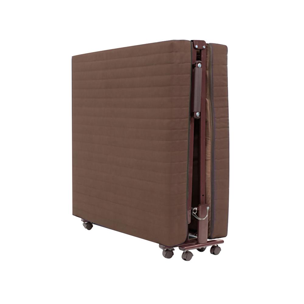 เตียงพับ THAIBULL OLT504-100B สีน้ำตาล