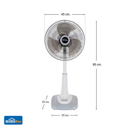 พัดลมสไลด์ 16 นิ้ว M-TECH CSF-5165 สีเทา_8