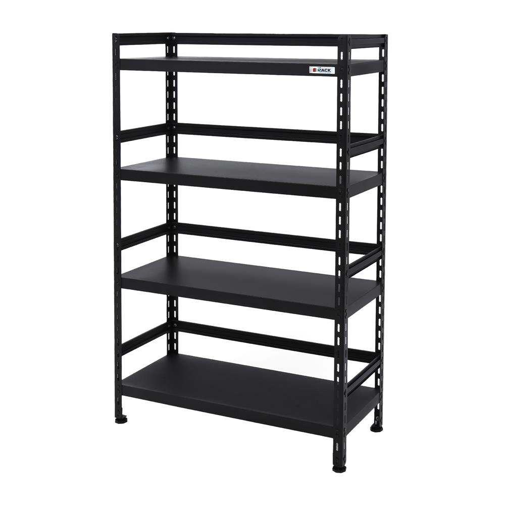 ชั้นวางของ 4 ชั้น FURDINI HOMER TYPE B 100 ซม. สีดำ