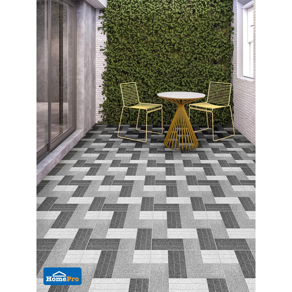 กระเบื้องพื้น 16x16 นิ้ว DURAGRES ลูเกอร์ เทา A 0.96M2