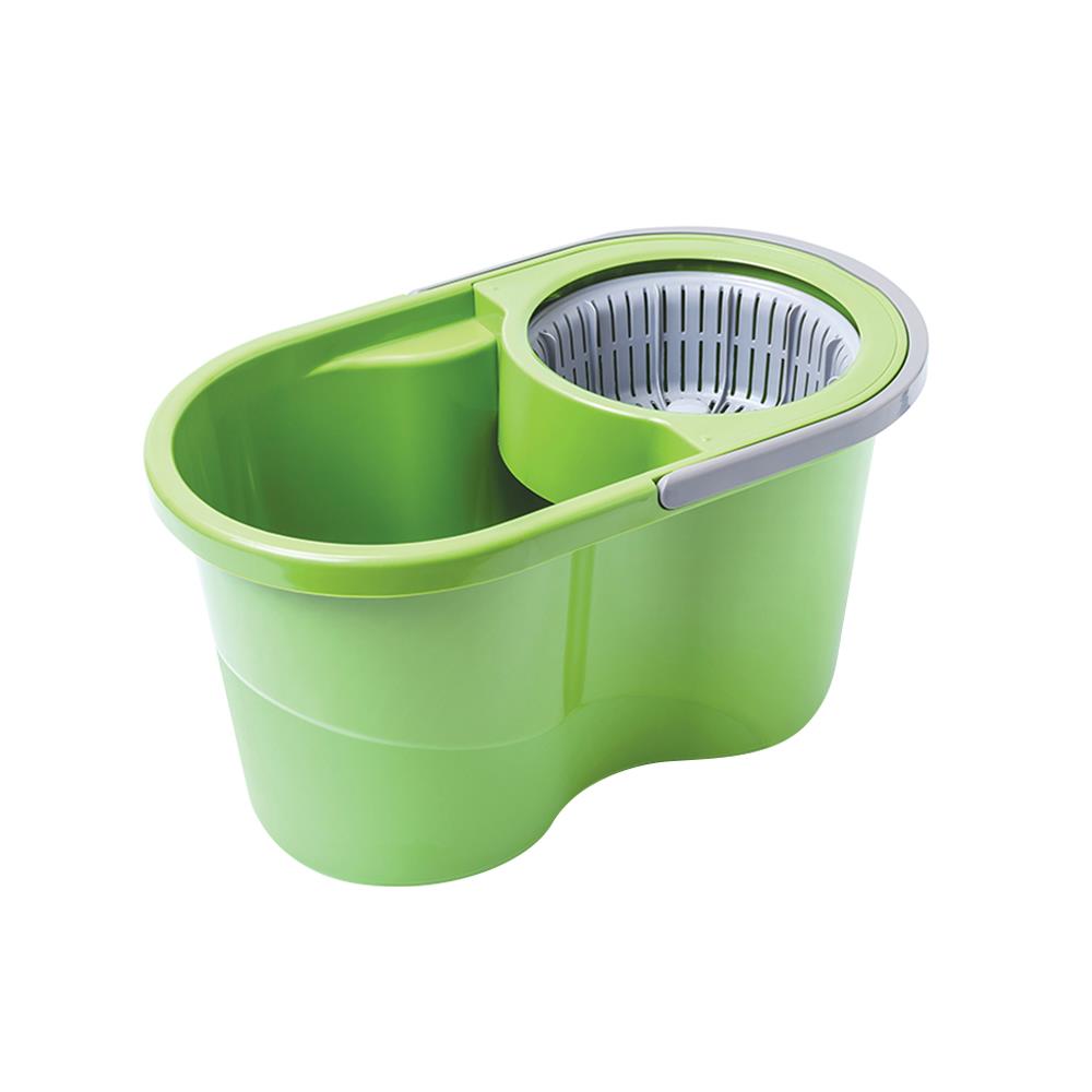 ชุดอุปกรณ์ถังปั่นพร้อมไม้ม็อบ SCOTCH-BRITE ECO DUAL WASH (T7) สีเขียว