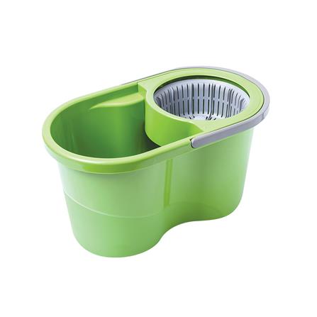 ชุดอุปกรณ์ถังปั่นพร้อมไม้ม็อบ SCOTCH-BRITE ECO DUAL WASH (T7) สีเขียว_1