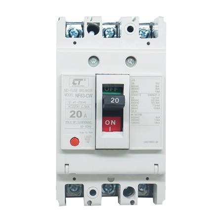 โมลเคสเซอร์กิตเบรกเกอร์ CT ELECTRIC CTNF-63C 3P 20A