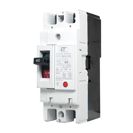 โมลเคสเซอร์กิตเบรกเกอร์ CT ELECTRIC CTNF-63C 2P 40A_1