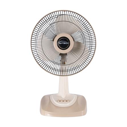 พัดลมตั้งโต๊ะ 12 นิ้ว M-TECH CF-5121 สีครีม_1