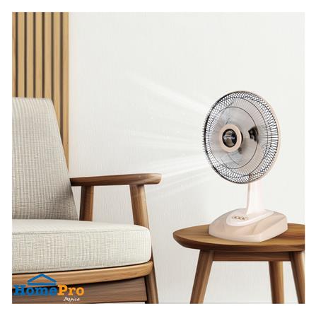 พัดลมตั้งโต๊ะ 12 นิ้ว M-TECH CF-5121 สีครีม_4