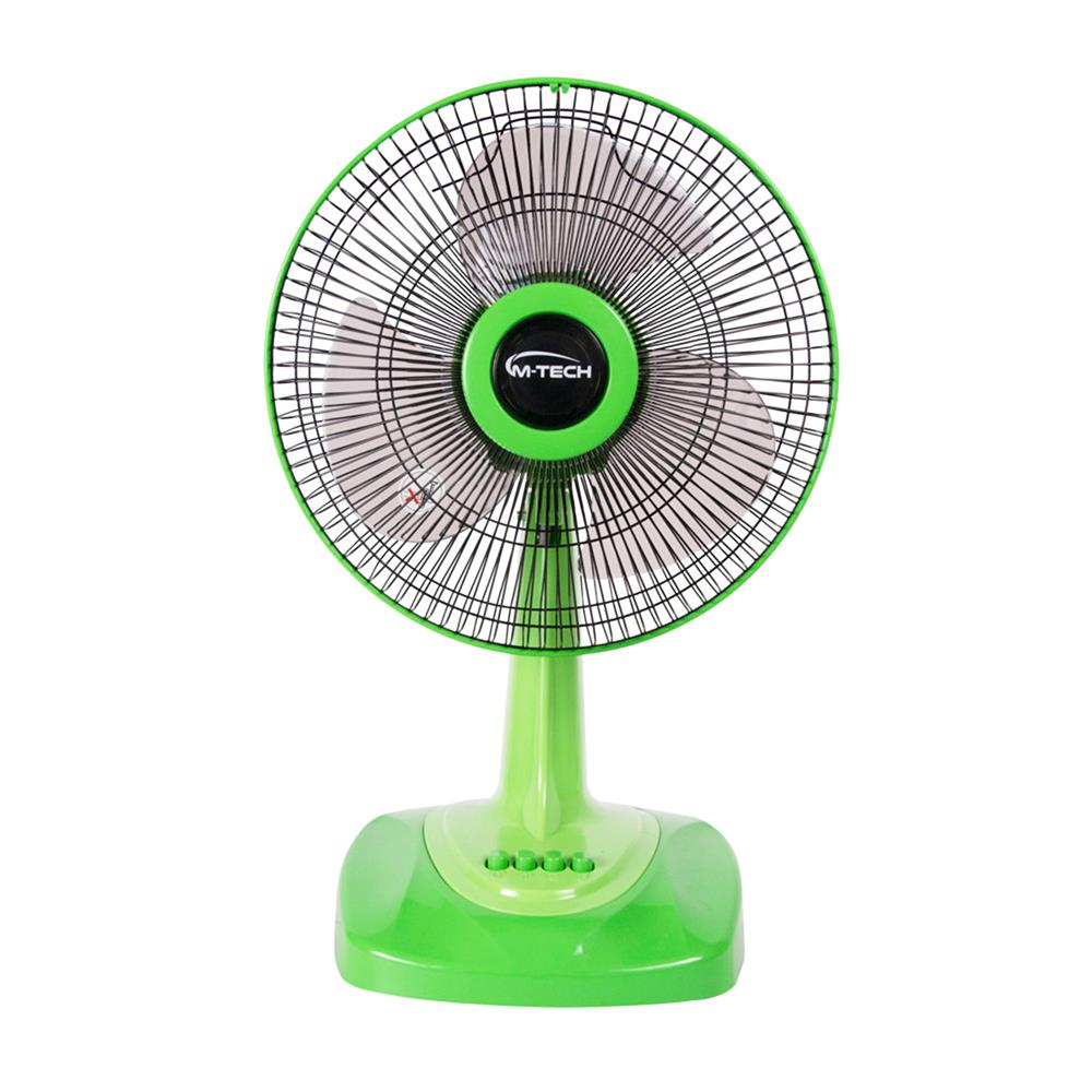 พัดลมตั้งโต๊ะ 12 นิ้ว M-TECH CF-5122 สีเขียว