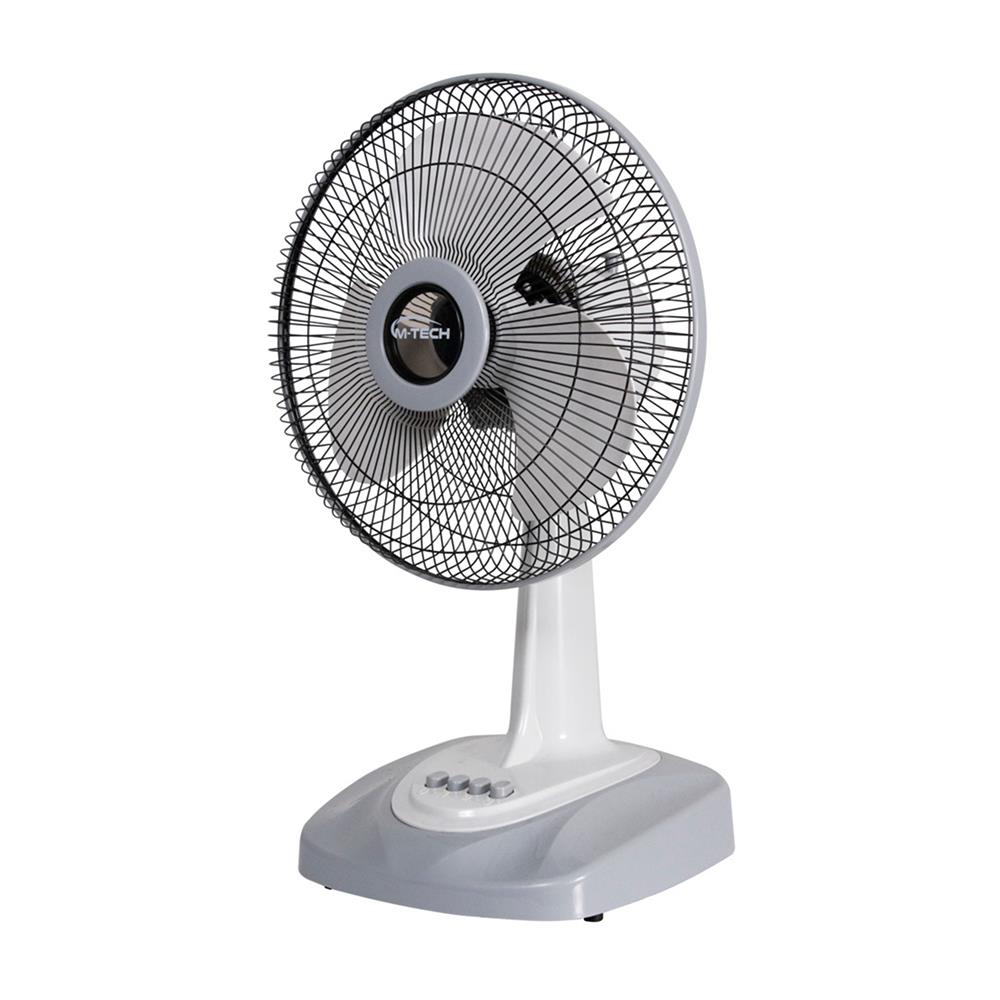 พัดลมตั้งโต๊ะ 12 นิ้ว M-TECH CF-5121 สีเทา