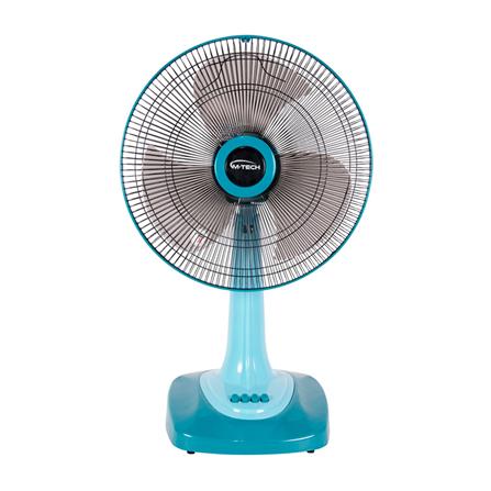 พัดลมตั้งโต๊ะ 16 นิ้ว M-TECH CF-4163 สีฟ้า