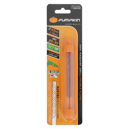 ดอกเจาะคอนกรีต PUMPKIN STRAIGHT SHANK MASONRY DRILL BITS 4X75 มม._2