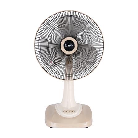 พัดลมตั้งโต๊ะ 16 นิ้ว M-TECH CF-4163 สีครีม