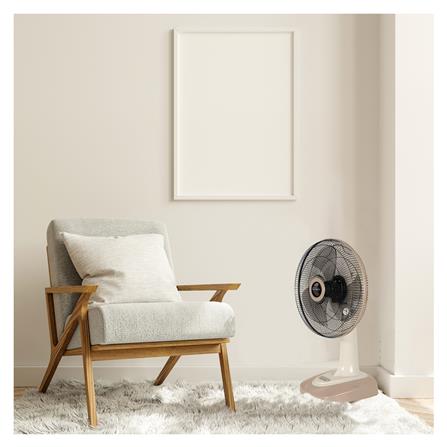 พัดลมตั้งโต๊ะ 16 นิ้ว M-TECH CF-4163 สีครีม_2