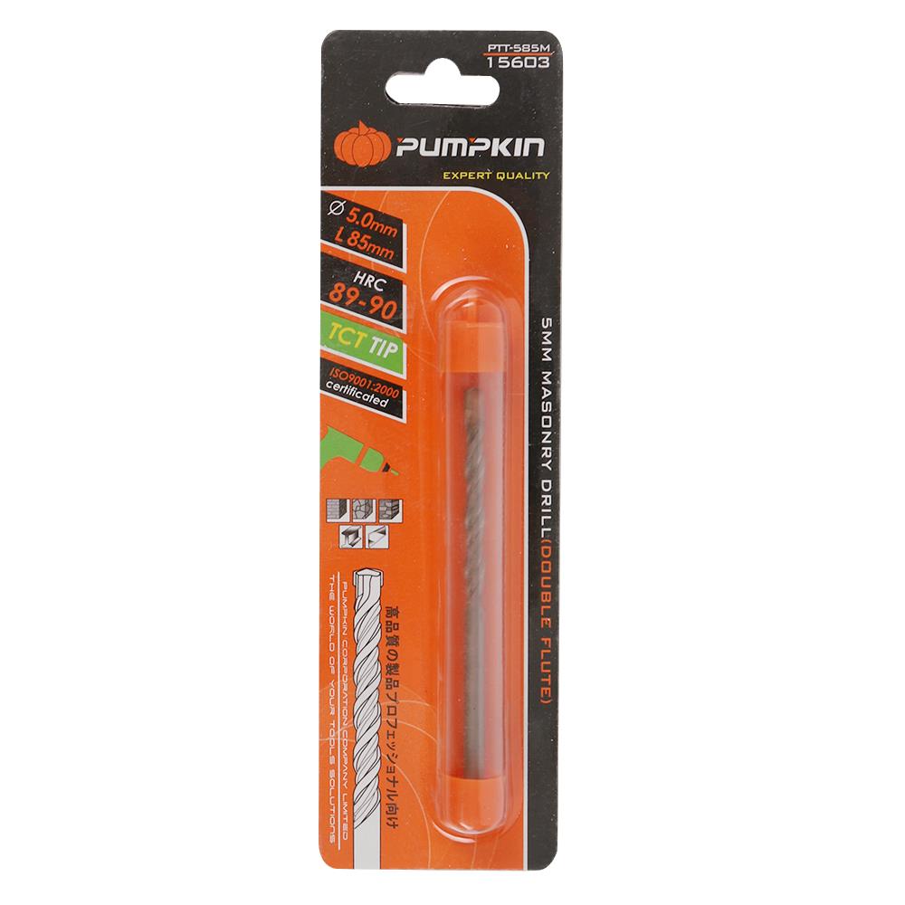 ดอกเจาะคอนกรีต PUMPKIN STRAIGHT SHANK MASONRY DRILL BITS 5X85 มม.