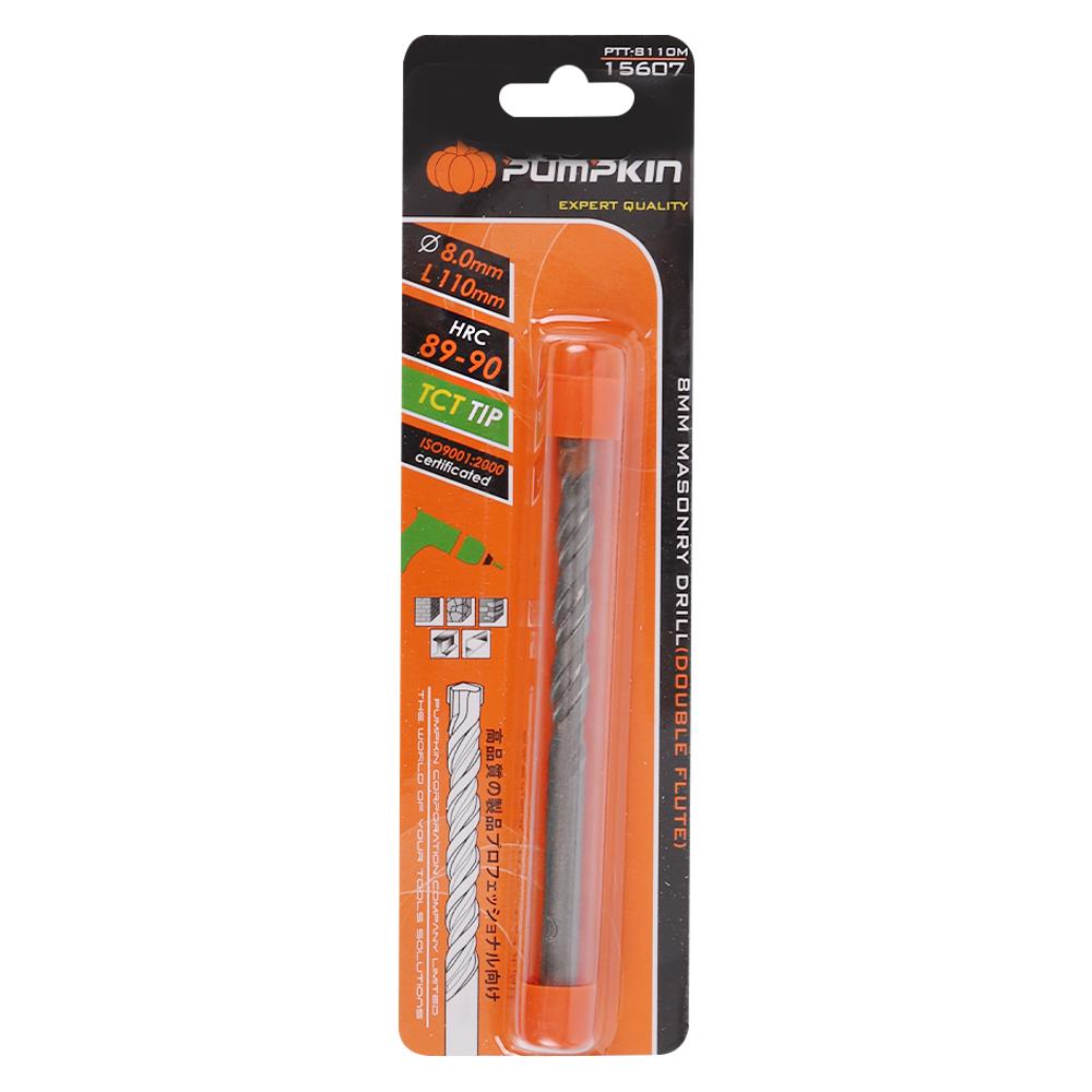 ดอกเจาะคอนกรีต PUMPKIN STRAIGHT SHANK MASONRY DRILL BITS 8X110 มม.