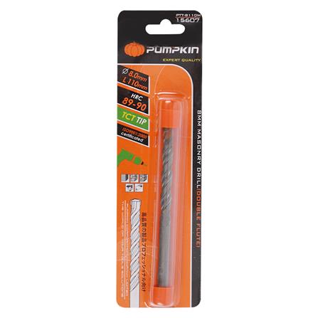 ดอกเจาะคอนกรีต PUMPKIN STRAIGHT SHANK MASONRY DRILL BITS 8X110 มม._2