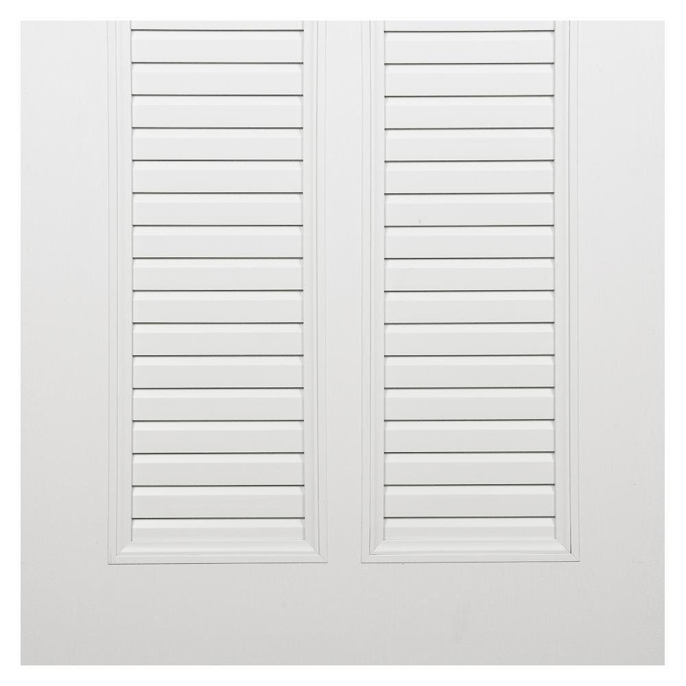 ประตูห้องน้ำ UPVC MODERNWOOD REVO MLIR005 70X200 ซม. สีขาว เจาะลูกบิด