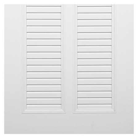 ประตูห้องน้ำ UPVC MODERNWOOD REVO MLIR005 70X200 ซม. สีขาว เจาะลูกบิด_2