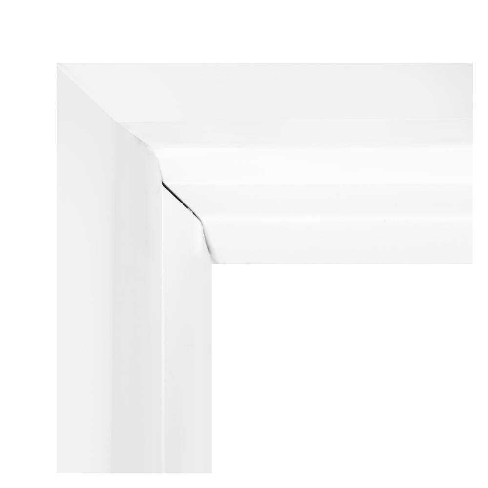 วงกบประตูไม้สังเคราะห์ WPC ECO-DOOR WVSM-100 70x200 ซม. สีขาว