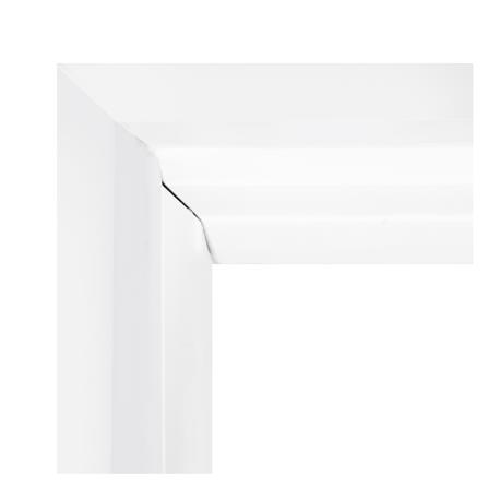 วงกบประตูไม้สังเคราะห์ WPC ECO-DOOR WVSM-100 70x200 ซม. สีขาว_2