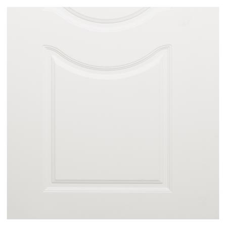 ประตูภายนอก UPVC MODERNWOOD REVO MWR002 90X200 ซม. สีขาว เจาะลูกบิด_2