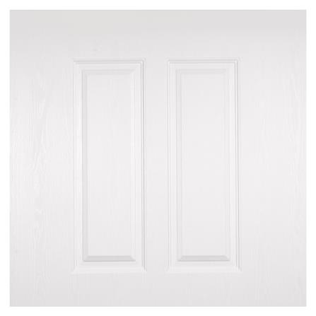 ประตูภายนอก UPVC MODERNWOOD REVO MWR005 90X200 ซม. สีขาว เจาะลูกบิด_2
