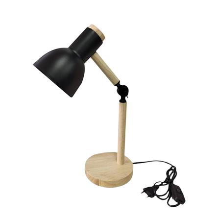 ไฟอ่านหนังสือ HATASHI HL-12BK สีดำ/ลายไม้_1