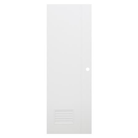 ประตูห้องน้ำ UPVC MODERNWOOD REVO MLIR001 70X200 ซม. สีขาว เจาะลูกบิด