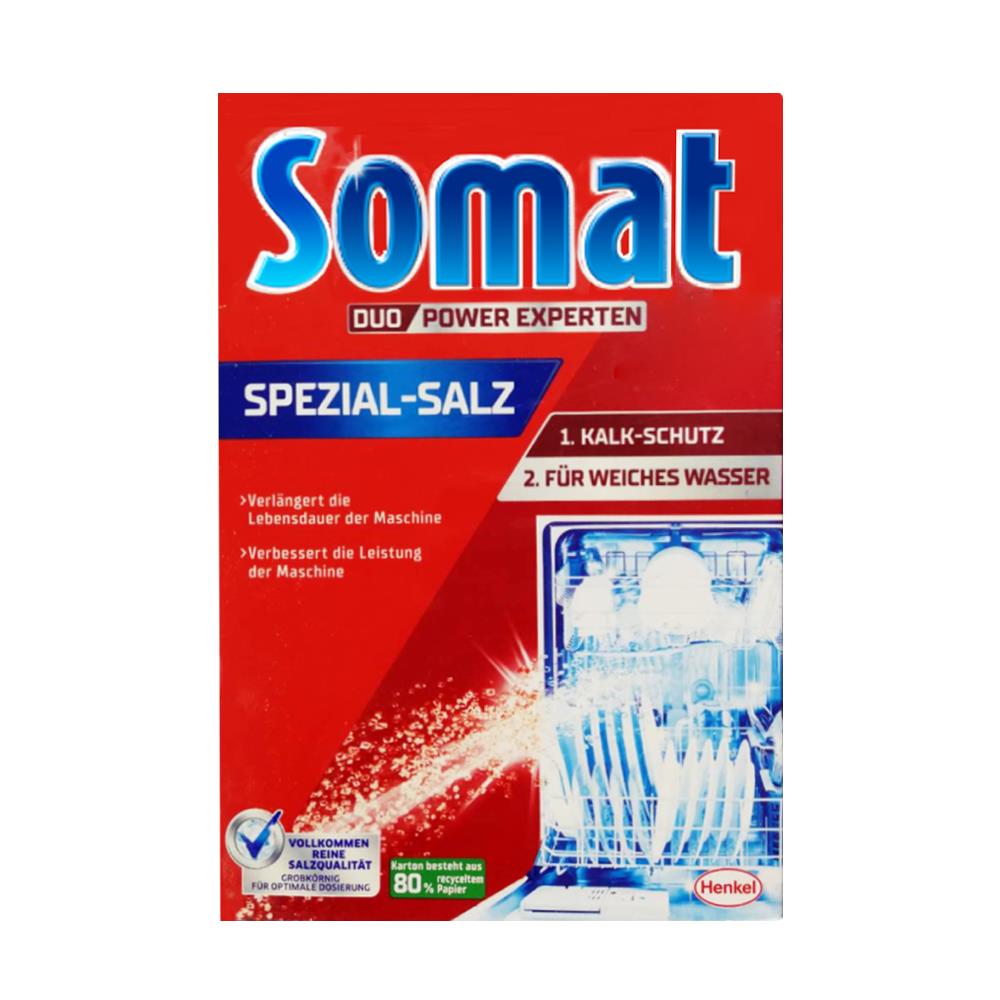 เกลือปรับสภาพน้ำเครื่องล้างจาน SOMAT 5X 1.2 กก.