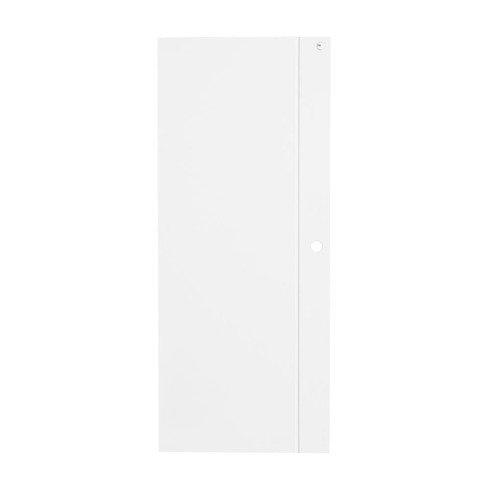 ประตูภายใน UPVC MODERNWOOD REVO MWNR001 80X200 ซม. สีขาว เจาะลูกบิด