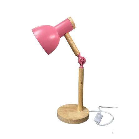 ไฟอ่านหนังสือ HATASHI HL-12PK สีชมพู/ลายไม้_1