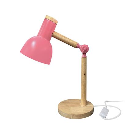 ไฟอ่านหนังสือ HATASHI HL-12PK สีชมพู/ลายไม้_2