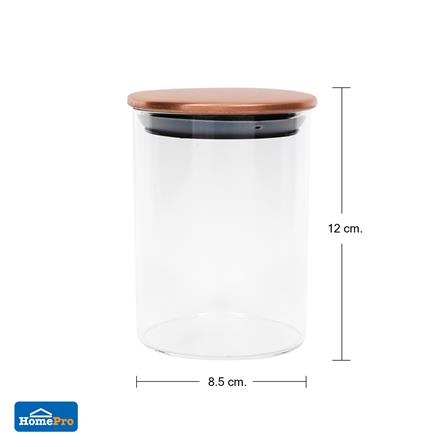 ขวดโหลแก้วฝาดึง KECH SS SLIM S 0.5 ลิตร สีใส_4