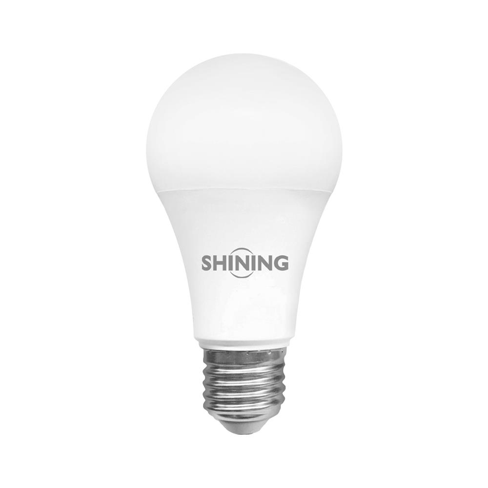 หลอด LED SHINING A60 12 วัตต์ DAYLIGHT E27 แพ็ก 4 ชิ้น